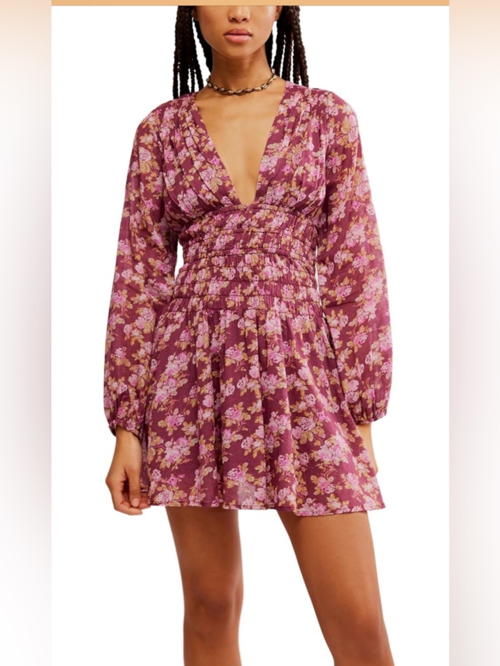 Free People Women's Keep You Mini Dress, Size Small